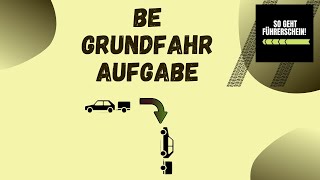 BE Anhänger Grundfahraufgabe Rückwärtsfahren  Führerschein [upl. by Longawa60]