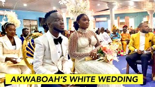 This Is Why Akwaboah’s Church Wedding Was Trending  Full Video Vows Kisses Blessings wedding [upl. by Weinstein304]