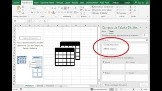 Tabela Dinâmica com duas bases [upl. by Fital]