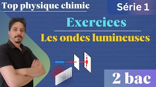 exercices les ondes lumineuses 2 bac série 1 [upl. by Dnomder]