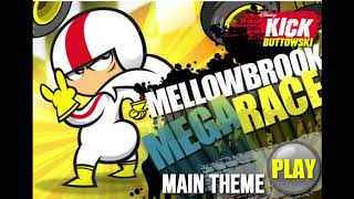 Kick Buttowski Mellowbrook Mega Race  Main Menu Theme Soundrack  OST [upl. by Adlare841]