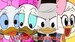 Webby Vanderquack DuckTales  Evolution In Movies amp TV 1987  2021 [upl. by Kerril]