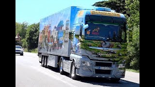 33 Int ADAC TruckGrandPrix Nürburgring 01072018 Abreise [upl. by Elbon]