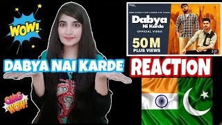 Pakistani Reaction Dabya Ni Karde full song Ndee Kundu Bintu Pabra  KP KunduNew Haryanvi Song [upl. by Ruhnke795]