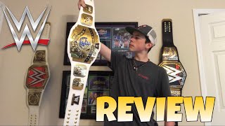 WWE INTERCONTINENTAL CHAMPIONSHIP COMMEMORATIVE REPLICA BELT REVIEW [upl. by Imeka441]