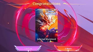 Getting Moskov New Skin 🔥 Infernal Wyrmlord Draw Event and Gameplay [upl. by Leventhal]