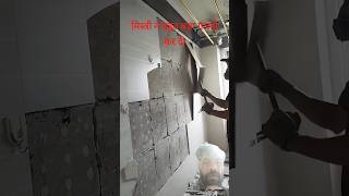 Biggest mistake in tiles installation tiles construction bathroom [upl. by Tower]