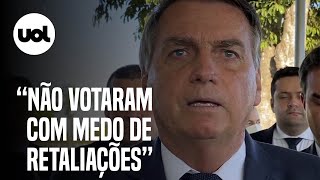 Bolsonaro atribui derrota do voto impresso a medo de retaliação [upl. by Sieber]