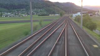 Führerstandsmitfahrt von Bludenz nach Buchs mit dem Orientexpress [upl. by Leduar]