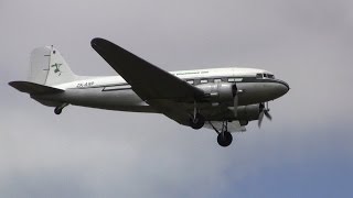 Air Chathams ► Douglas DC3 ► Landing ✈ Auckland Airport [upl. by Kemp15]