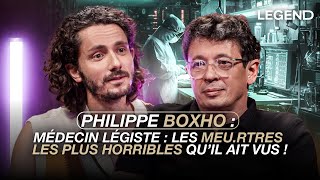 PHILIPPE BOXHO MÉDECIN LÉGISTE  LES MEURTRES LES PLUS HORRIBLES QU’IL AIT VUS [upl. by Han]