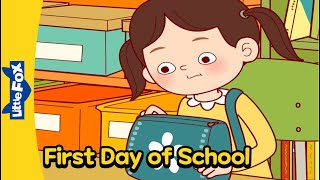 First Day of School  Back to School  Stories for Kindergarten [upl. by Iggie518]