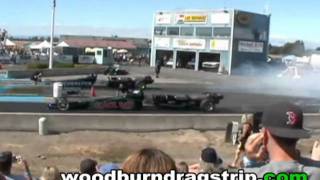 600 MPH Jet Dragsters Woodburn Dragstrip [upl. by Acinoda]