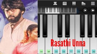 Rasathi unna kanadha nenju  Vaithegi kathirundhal  Easy piano tutorial  Ilayaraja [upl. by Maupin]