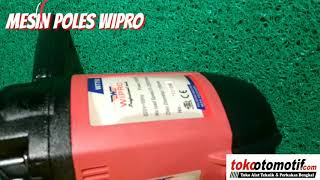 Mesin poles mobil wipro  alat poles salon mobil [upl. by Grove530]