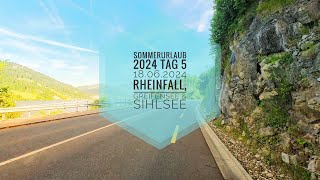 Sommerurlaub 2024  Tag 5  Rheinfall  Greifensee  Sihlsee [upl. by Torres]