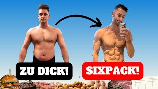 SO würde ich vorgehen um aus 20kg ÜBERGEWICHT ein SIXPACK zu machen [upl. by Airdnna]