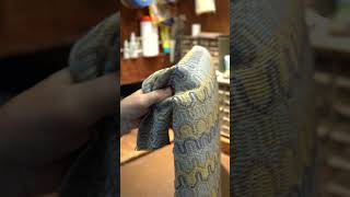 🪑⛏️ How to Upholster a Rear Corner on a Dining Room Seat upholstery diy furniture asmr [upl. by Holofernes]