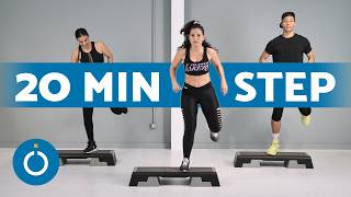 20Minute Beginner Step Workout 🥵 Get Fit amp Have Fun [upl. by Suoirad328]