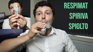 Respimat inhaler demonstration and review Spiriva or Spiolto [upl. by Rakso]