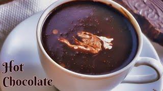 హాట్ చాక్లెట్  how to make Hot Chocolate homemade creamy hot chocolate recipe by vismai food [upl. by Waylin]