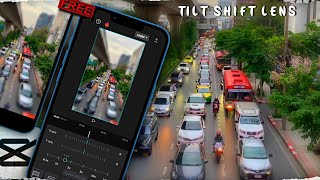 TILTSHIFT CAPCUT VIDEO EFFECT FREE💯 Mobile Android Tutorial [upl. by Nihcas]