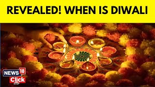 Diwali 2024 Date  When To Celebrate Festival Of Lights  October 31 Or November 1  N18V [upl. by Yarahs]