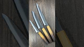 Satoshi Nakagawa Aogami 2 Kurouchi Chef Knife Series with Urushi Lacquered Oak Handle [upl. by Nylidam669]