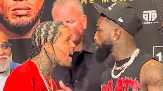 HEATED GERVONTA DAVIS amp FRANK MARTIN GO AT IT FACE TO FACE quotYOU GONNA RUN INTO SOMETHINGquot [upl. by Karoline]