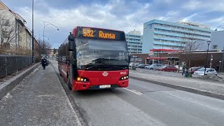 Åker med Alla Bussar från Upplands Väsby Station [upl. by Anastasie]