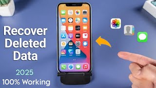 How to Recover Deleted Data From iPhone  Recover iPhone Deleted Photo Video Files [upl. by Oderfodog434]