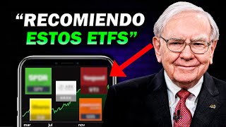 El PORTAFOLIO de ETFs que RECOMIENDA WARREN BUFFETT ✅ [upl. by Panaggio537]