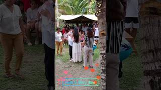 money dance in the newly wedding beautiful in white moneydance [upl. by Nnoj]