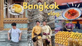 Bangkok Travel Vlog🇹🇭 Ultimate 3Day Itinerary for Thai Food Nightlife and Iconic Sights [upl. by Harrak]