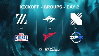 DRX vs DFM ㅡ VCT Pacific ㅡ Kickoff ㅡ Groups [upl. by Rich]