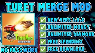 TURRET MERGE DEFENSE MOD APK 2024 NO PASSWORD [upl. by Aretha]