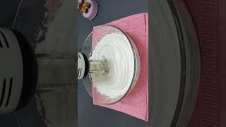 Perfect Whipped Cream shorts easyrecipe whippedcream [upl. by Eniawtna361]