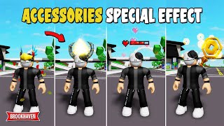 NEW ACCESSORIES WITH SPECIAL EFFECT Di Brookhaven RP WID  Roblox [upl. by Odelet]