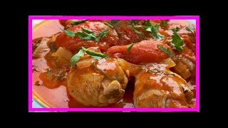 Pollo a la cacciatore receta italiana [upl. by Masao]