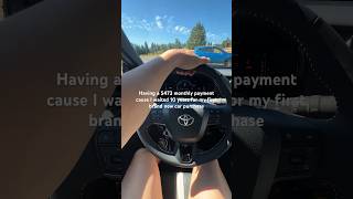 Buying my first car at 26 letsgoplaces toyotacamry toyota camry2025 toyotacamry2025 camry [upl. by Janine]