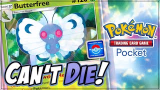 BUTTERFREE MAKES THEM QUIT  Pokemon TCG Pocket [upl. by Onaicul832]