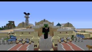 Minecraft Recréation Disneyland Resort Paris  Presentation du projet [upl. by Ycniuqal]