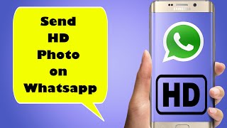 How to send pictures on WhatsApp without losing quality  Send HD photos on WhatsApp whatsapp [upl. by Kila]