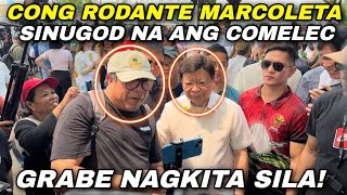 Cong Rodante Marcoleta Sinugod na ang Comelec [upl. by Oyam100]