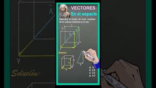 Vectores en el espacio fisica vector [upl. by Akima146]