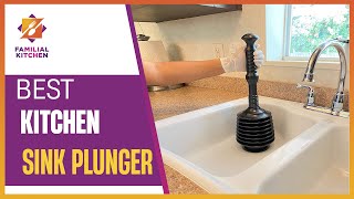 Sink Clogs No Problem Discover the Best Kitchen Sink Plunger [upl. by Teyut643]