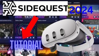 How to Get SideQuest on Quest 2amp3 2024 [upl. by Luella]