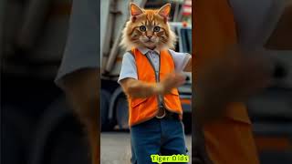 i am not garbage i am Americans cat garbagetruckvideos trump trump2024 garbage shorts [upl. by Langill]