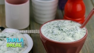 पालक का रायता Palak Raita by Tarla Dalal [upl. by Gustavus]