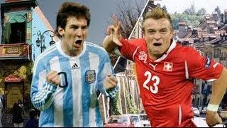 Argentina vs Suiza Partido de Fútbol Mundial Brasil 01 07 2014 HD [upl. by Ytsirc]